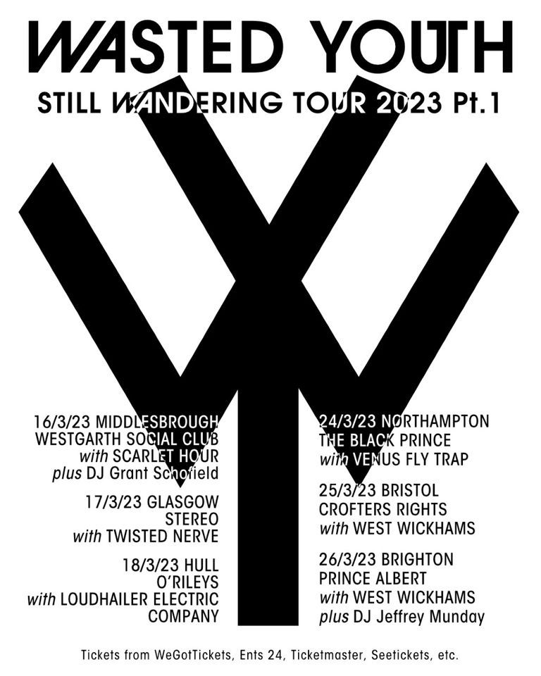 Wasted Youth Still Wandering Tour, O'Rileys, Beverley, 18 March 2023