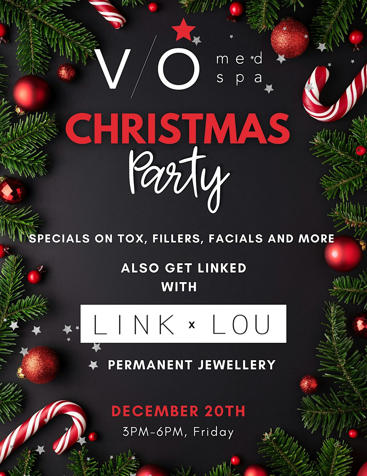 Christmas Party at VIO Medspa + LINKxLOU