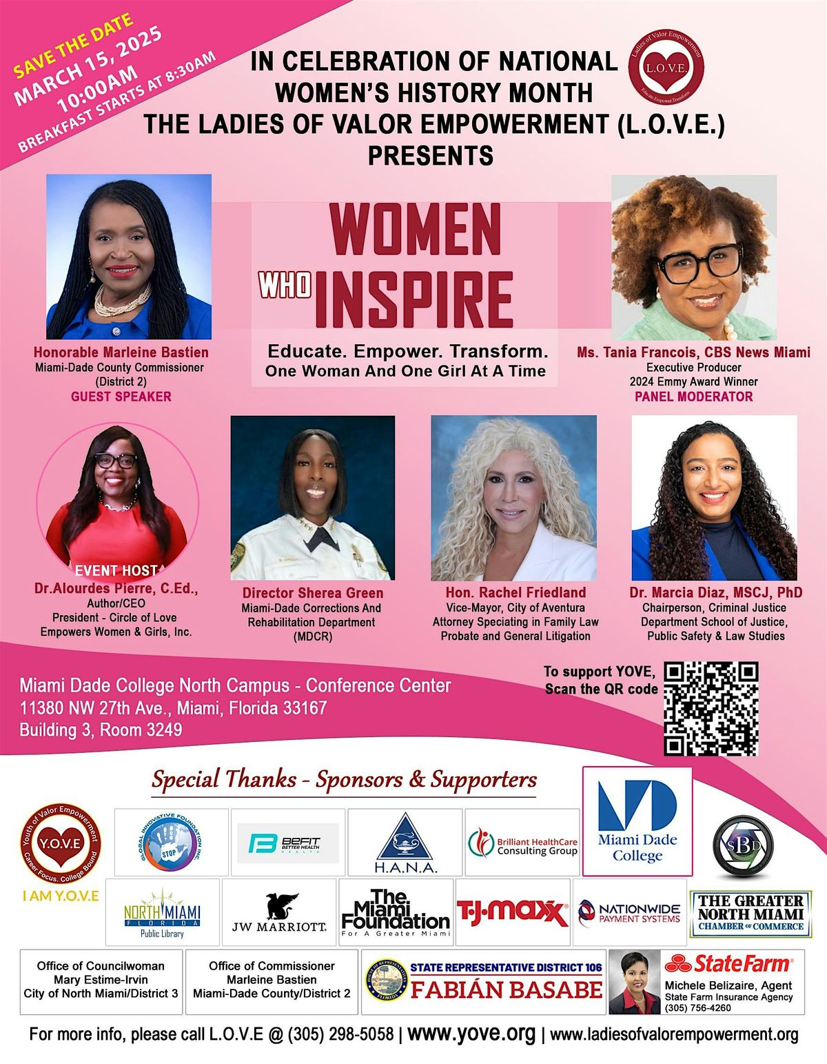 Let's The Celebration Begin with "Women Who Inspire" National Women History