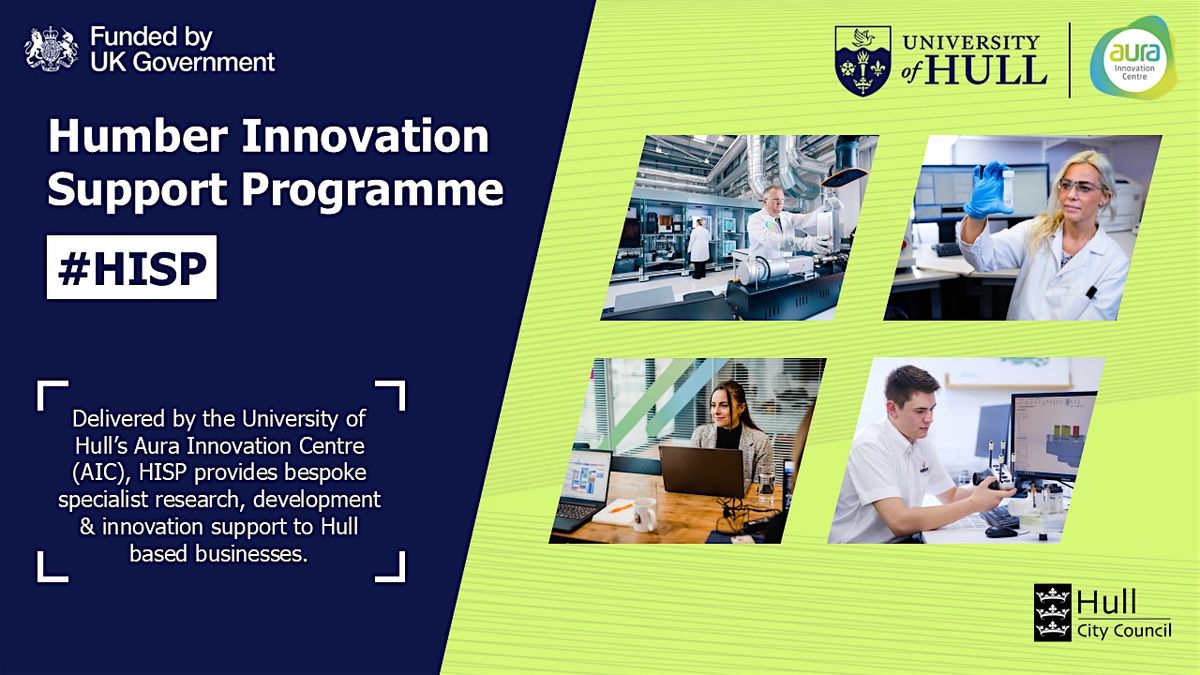 HISP & Made Smarter: Funded Support for Manufacturing  Hull \/ EastYorkshire