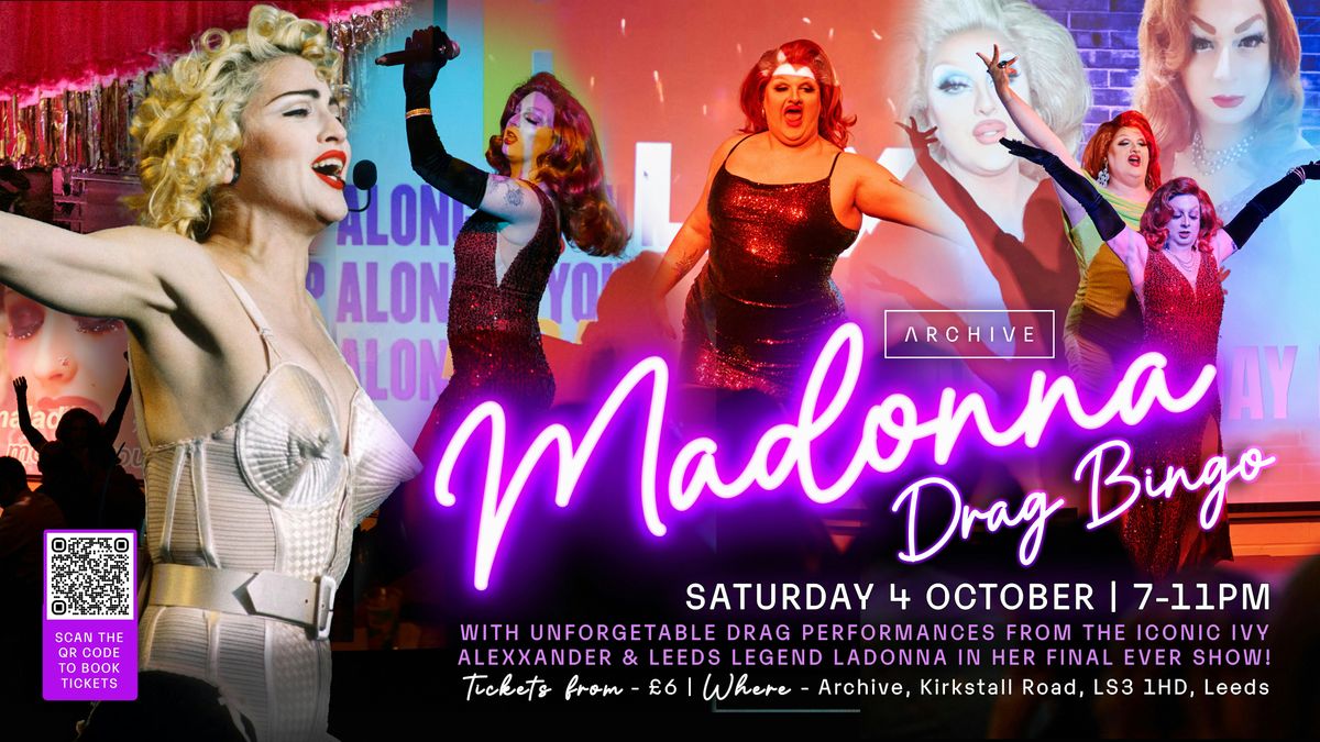 Madonna Drag Bingo!