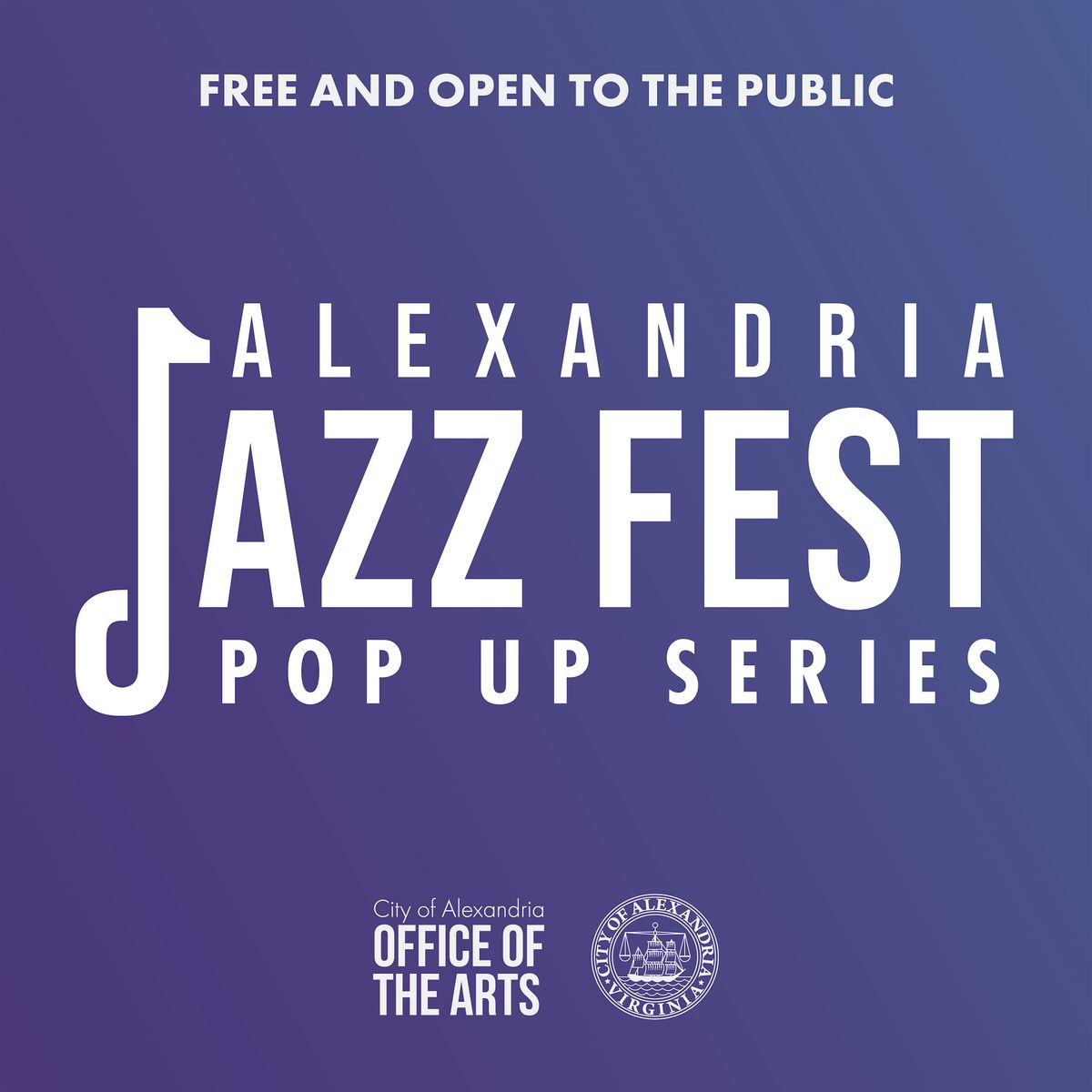 ALX Jazz Fest Pop Up  Series at the Four Mile Run Farmer's Market