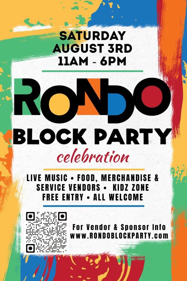 2nd Annual Rondo Block Party! 