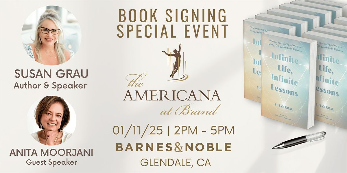 Meet Celebrity Medium, Susan Grau! Book Signing Event: Barnes & Noble