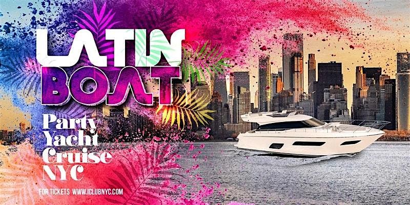 #1 LATIN BOOZE CRUISE- NYC BOAT PARTY Statue of Liberty Views