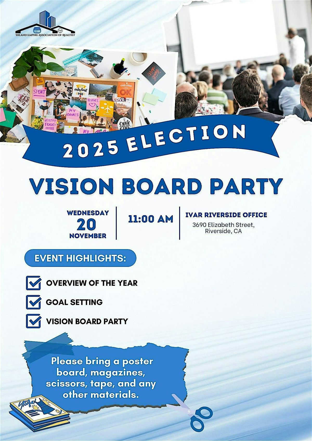 Vision Board \/ Goals \/ 2025 BOD Elections