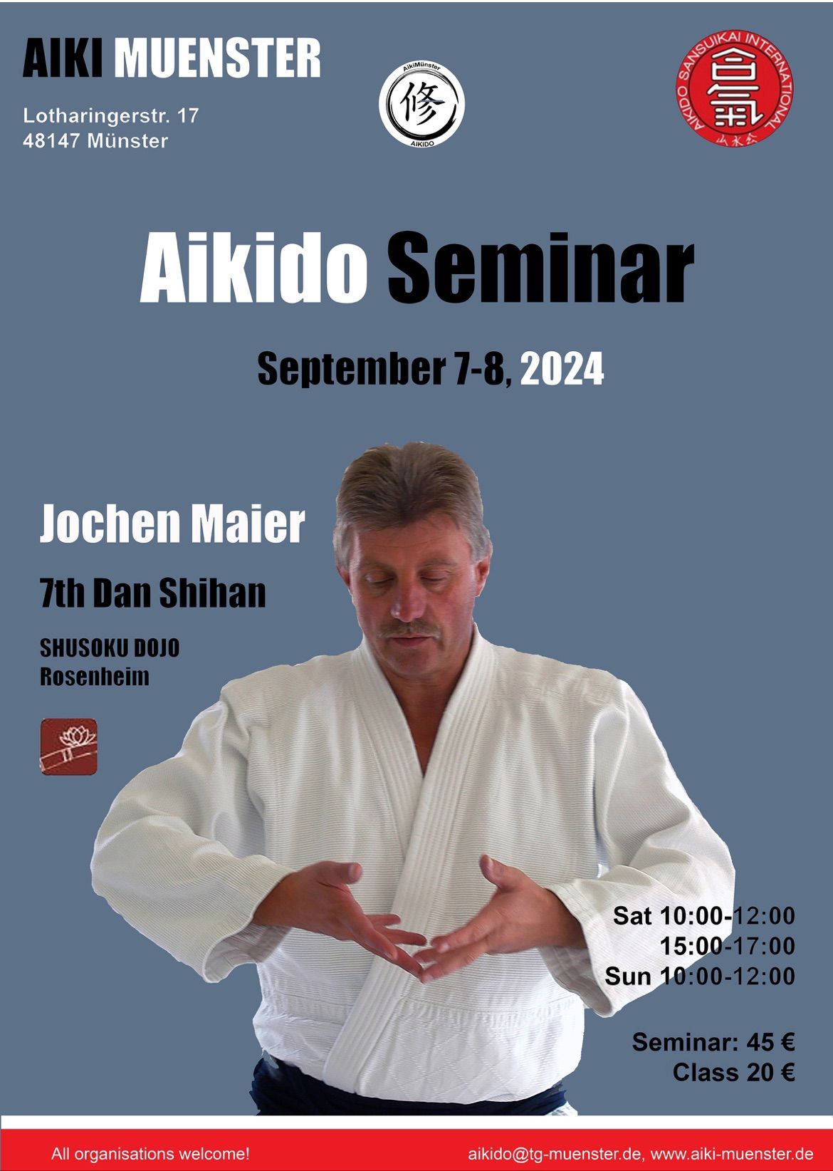 Aikido Seminar with Jochen Maier, 7. Dan Shihan