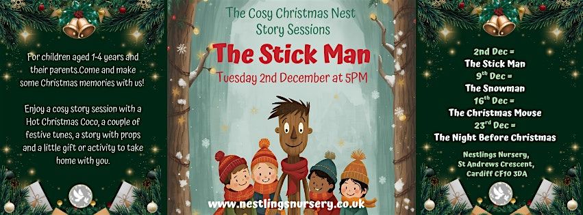The Cosy Christmas Nest - Story Session - The Stick Man