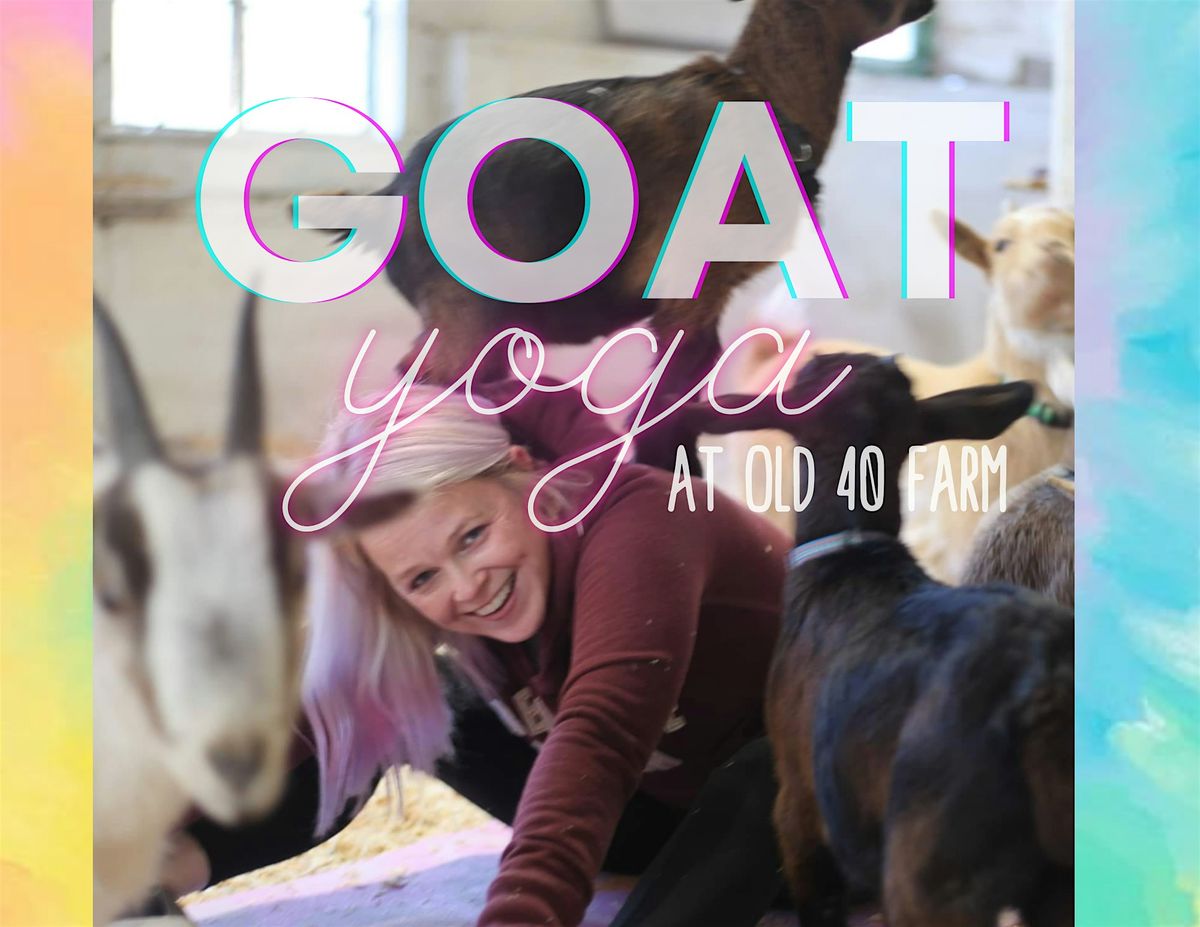 Goat Yoga at Old 40 Farm