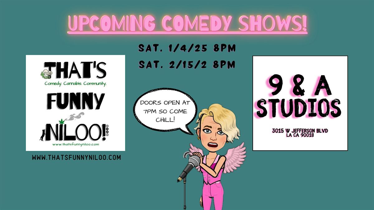 "That's Funny, NiLoO!"  Valentine's Comedy Show and Relationship LAUGHS!