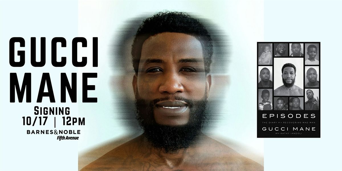 Signing with Gucci Mane @ B&N 5th Ave, NYC