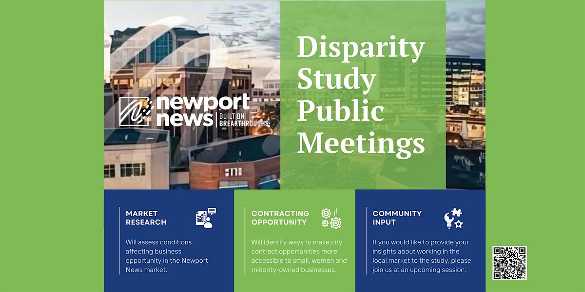 Disparity Study Public Meeting - Tuesday Morning