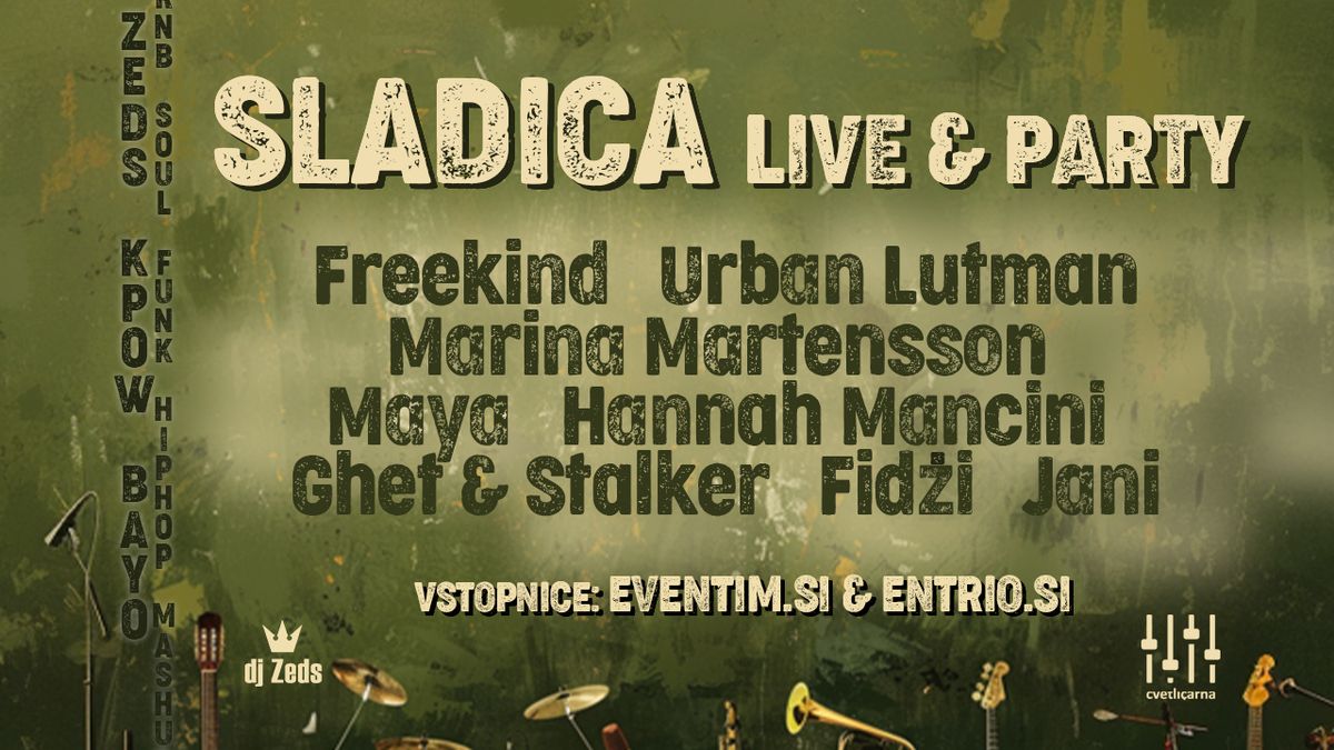 SLADICA LIVE & PARTY!