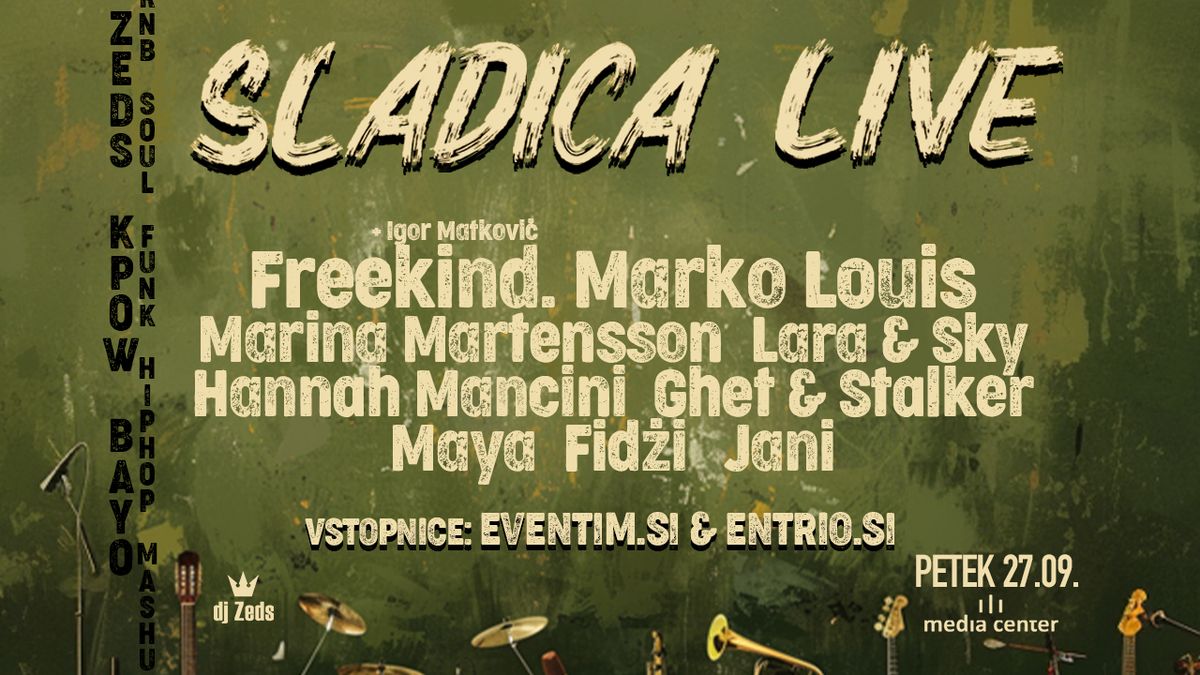 SLADICA LIVE & PARTY!