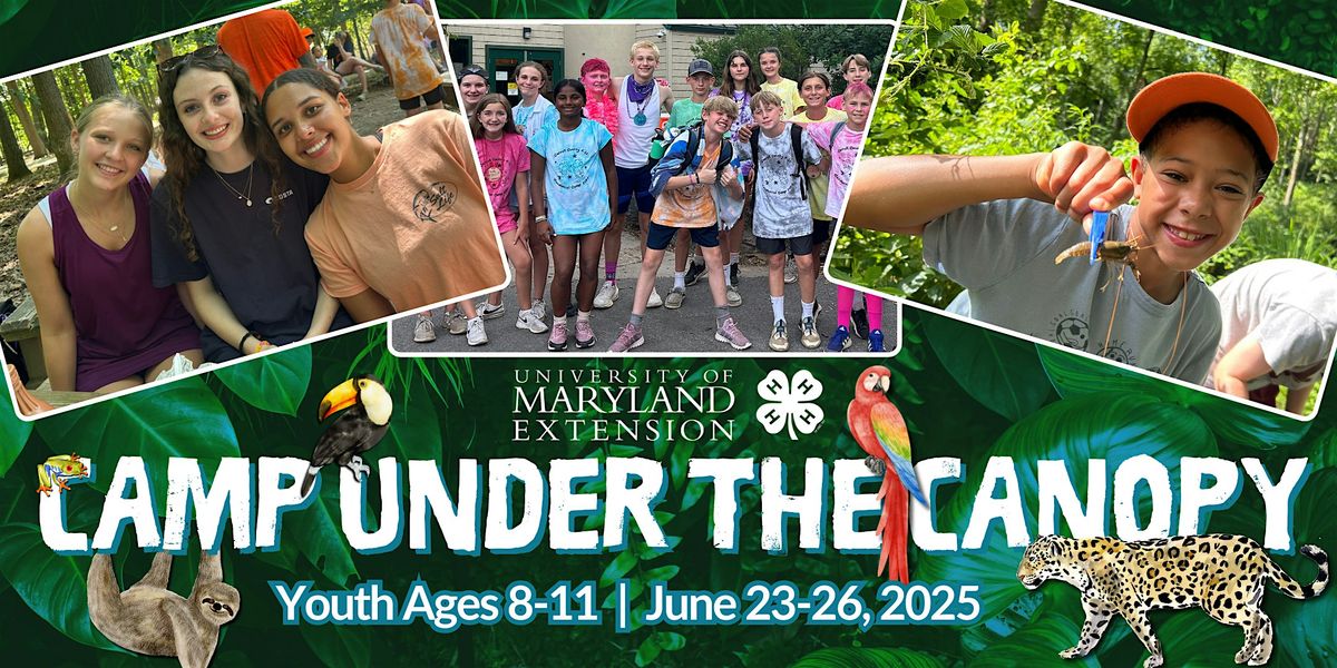 Carroll County 4-H Residential Summer Camp: Ages 8-11