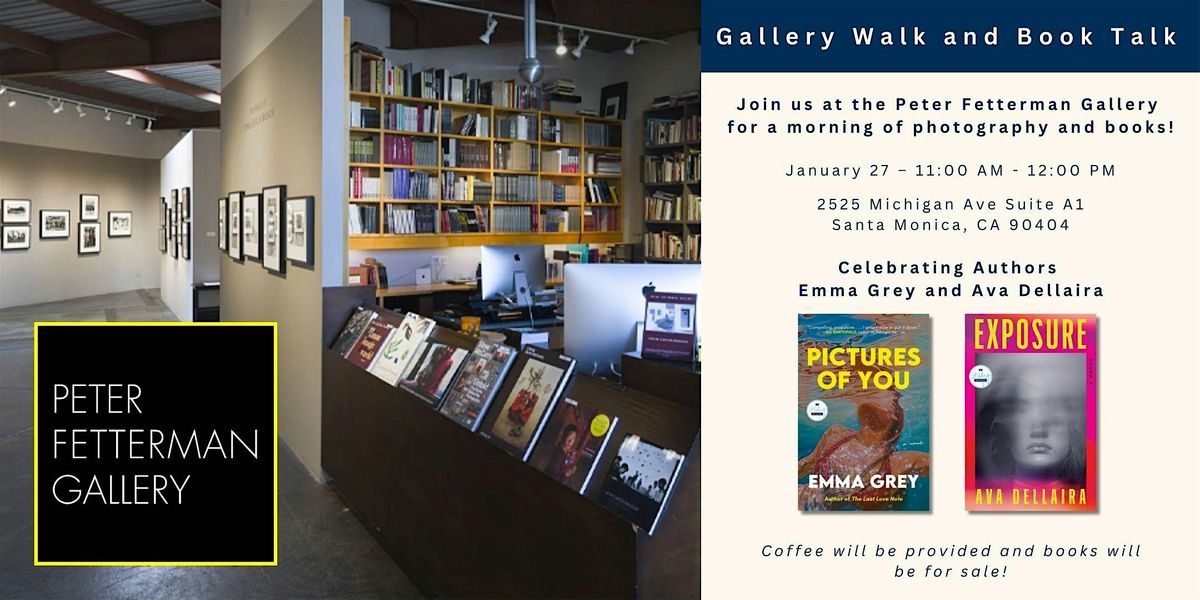 Join us at the Fetterman Gallery  for a morning of photography and books!