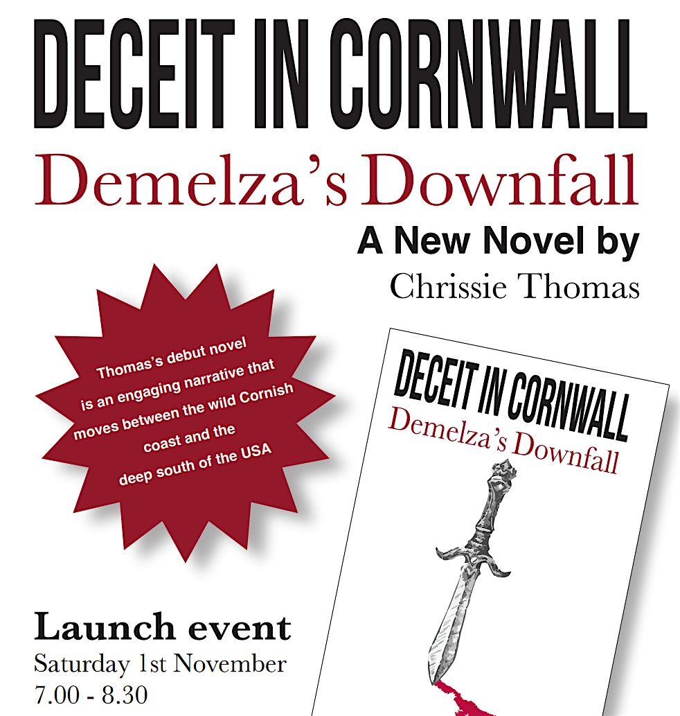 Launch of Chrissie Thomas' Book, Deceit in Cornwall
