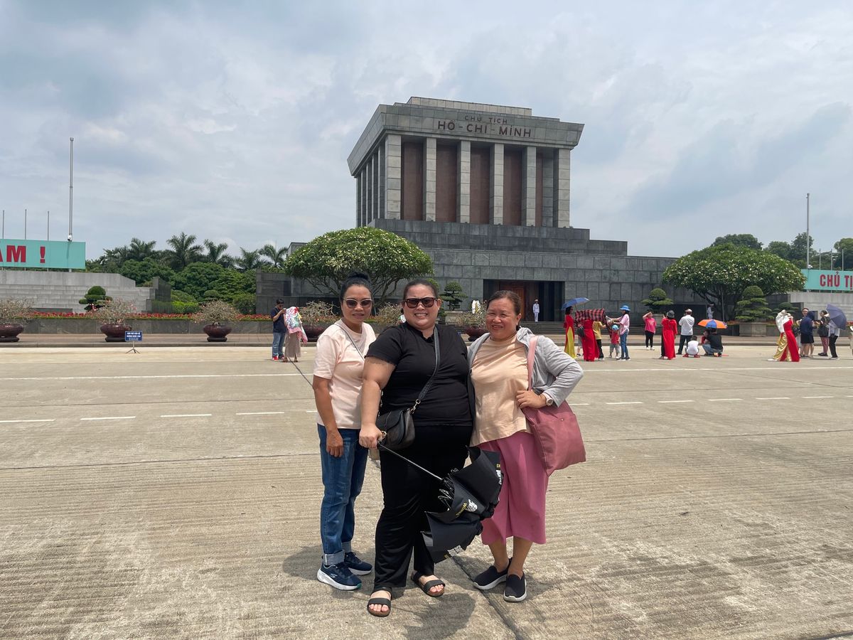 Faces of happy guests exploring Halong Bay, Hanoi City and Sapa