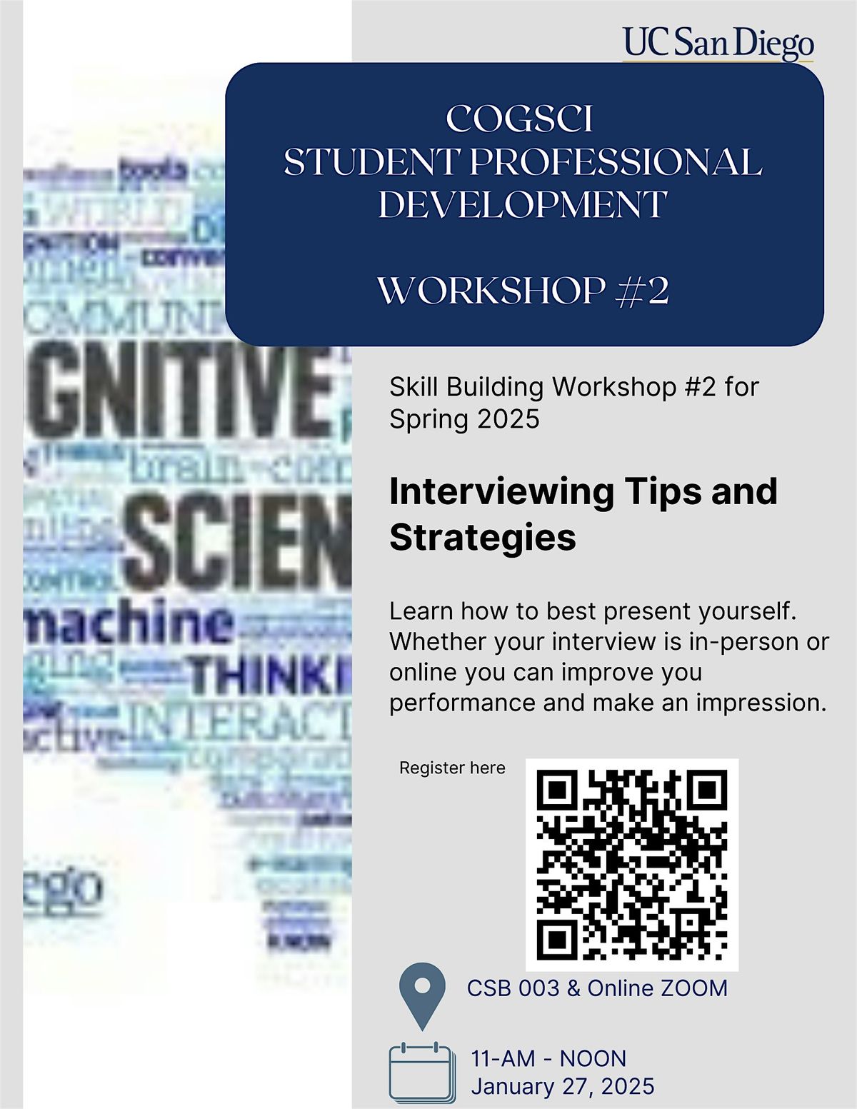 Interview Tips and Strategies Skill Building Workshop SP25