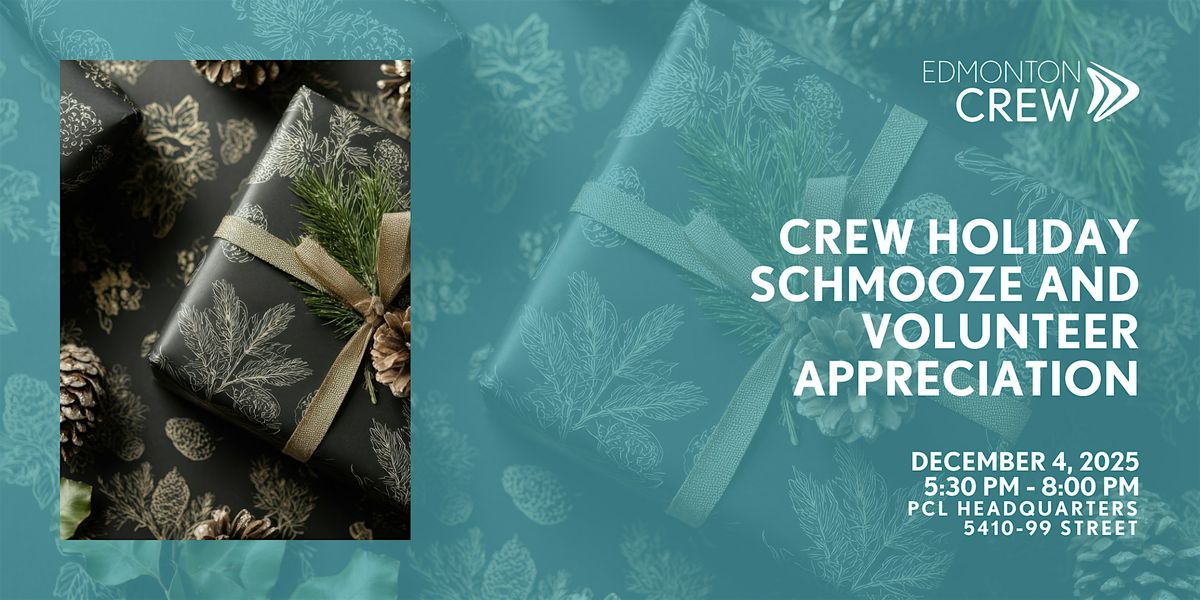 CREW Holiday Schmooze and Volunteer Appreciation