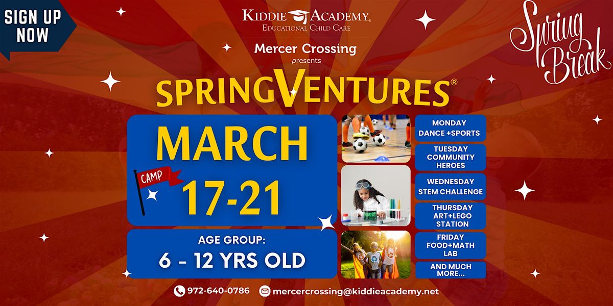 SpringVentures: Sign-up for Spring Camp