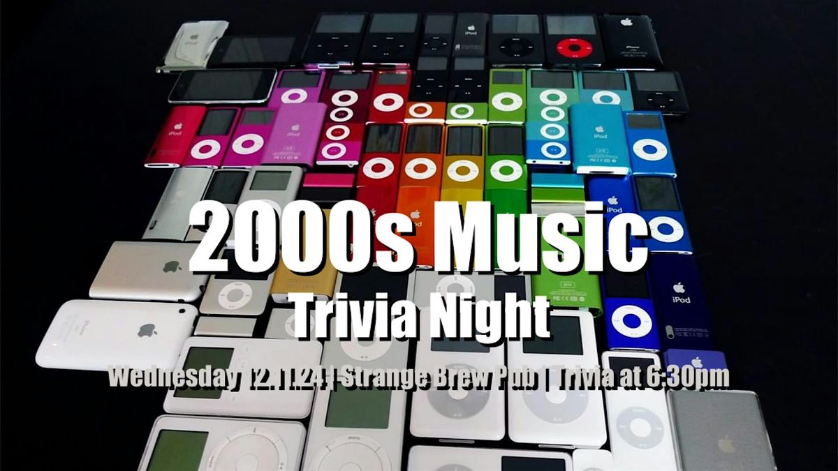 2000s Music Trivia Night