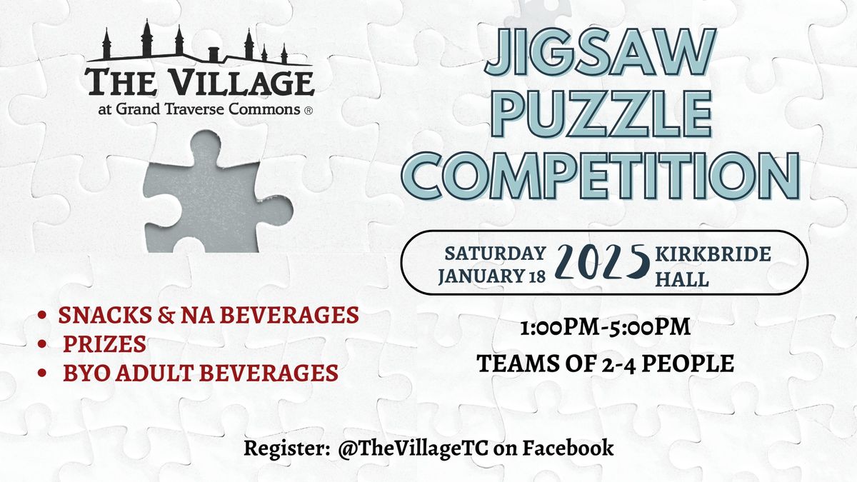 January Jigsaw Puzzle Competition 