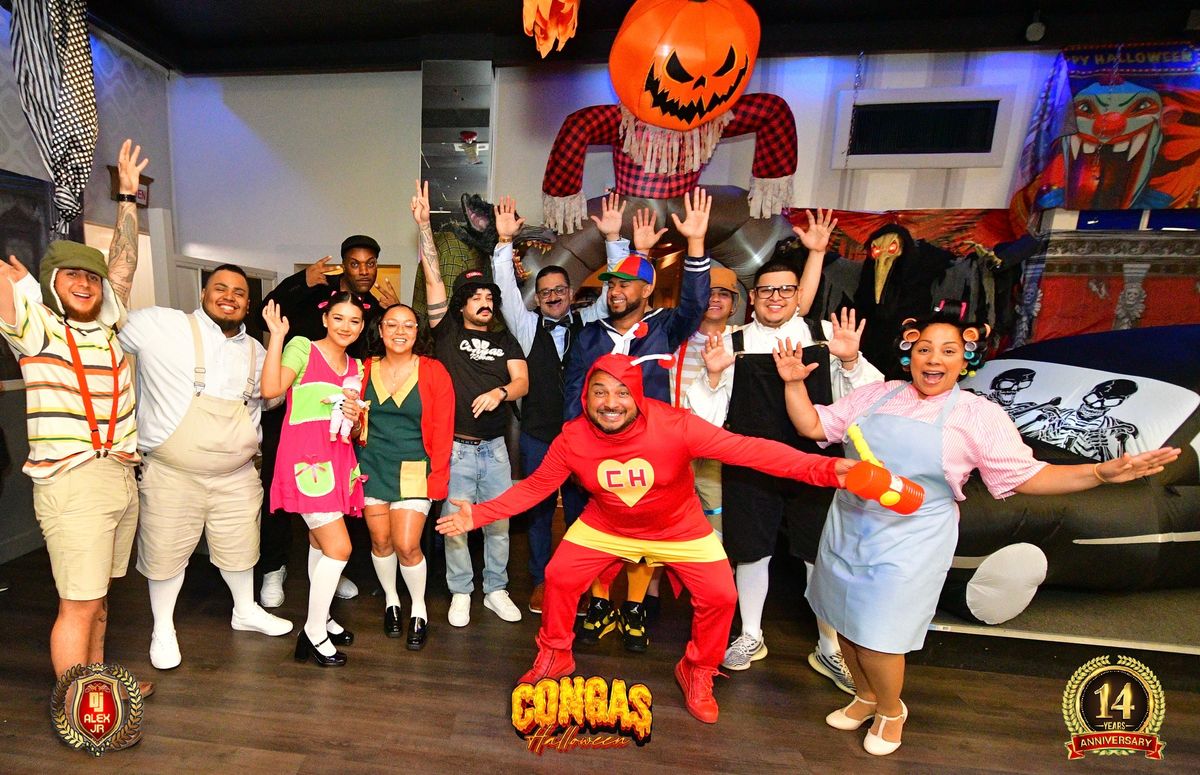 CONGAS HALLOWEEN COSTUME BASH , SATURDAY OCTOBER 26th , 2024