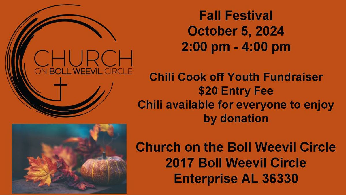 Fall Festival & Chili Cook Off