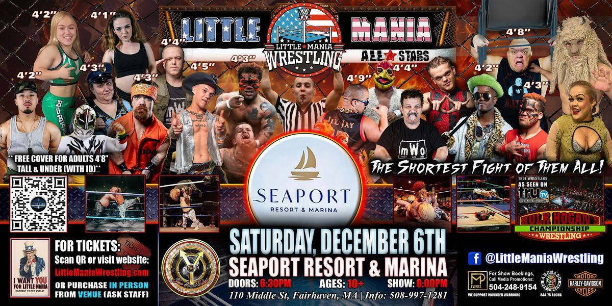 Fairhaven, MA - Little Mania Mini Wrestling @ Seaport Resort & Marina