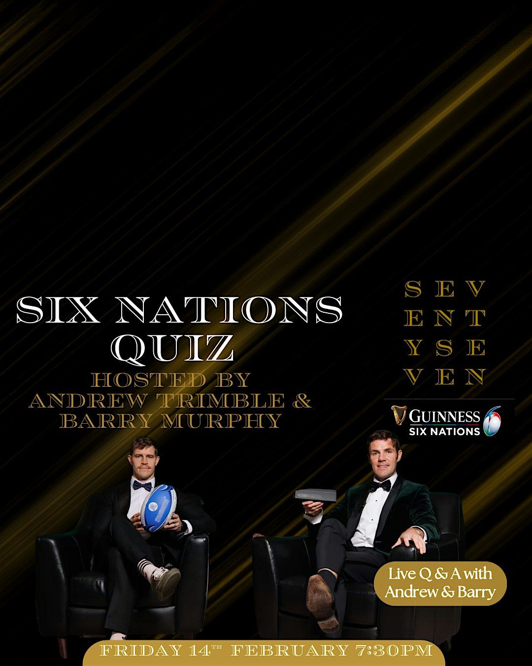 Six Nations Quiz with Andrew Trimble & Barry Murphy