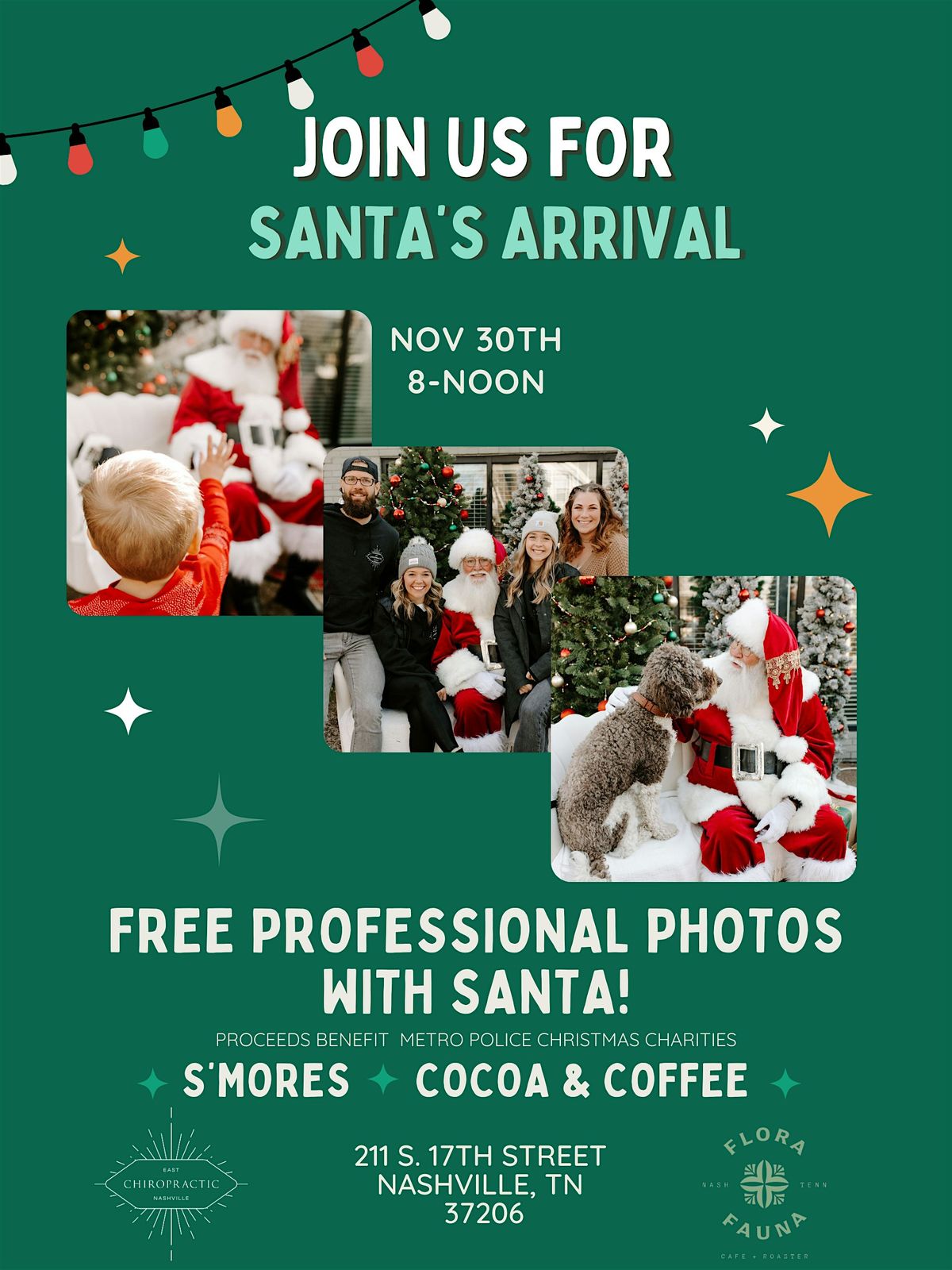 FREE PHOTOS WITH SANTA!!