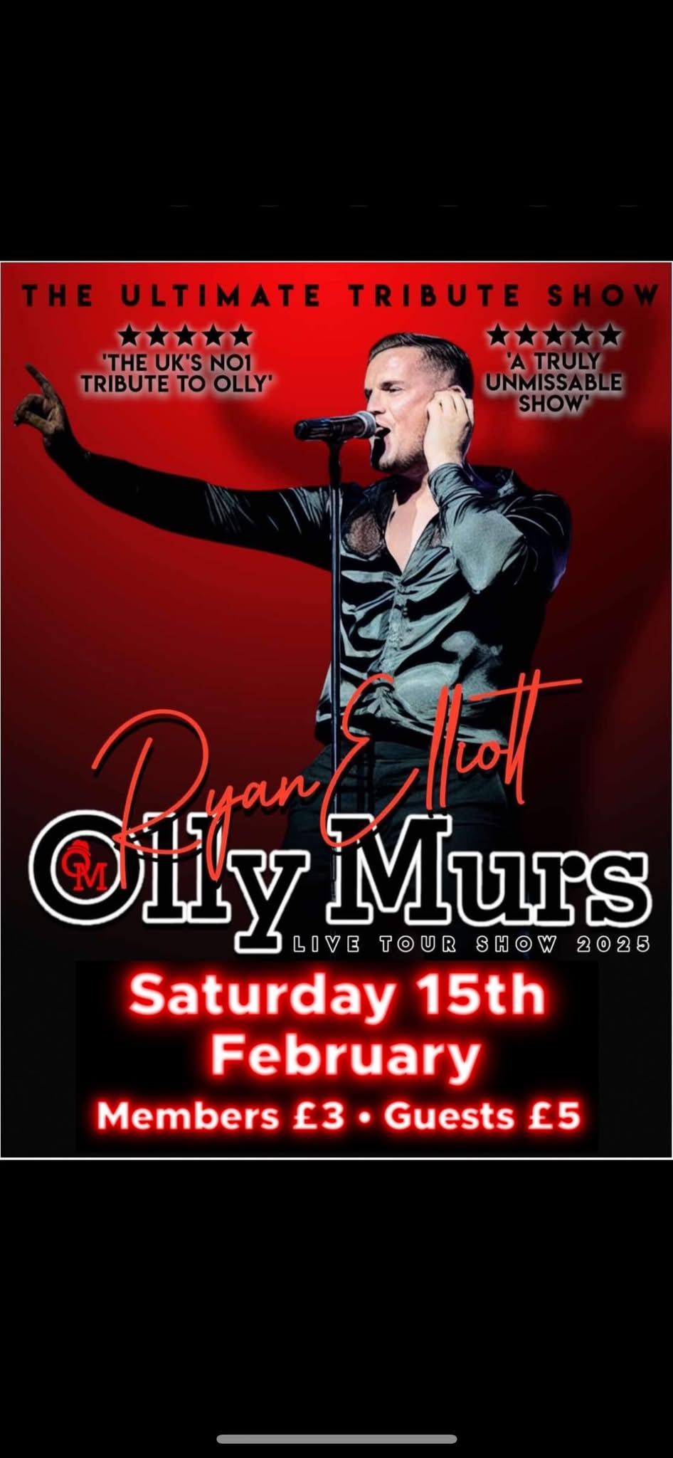 Olly Murs UK1 Tribute Act 