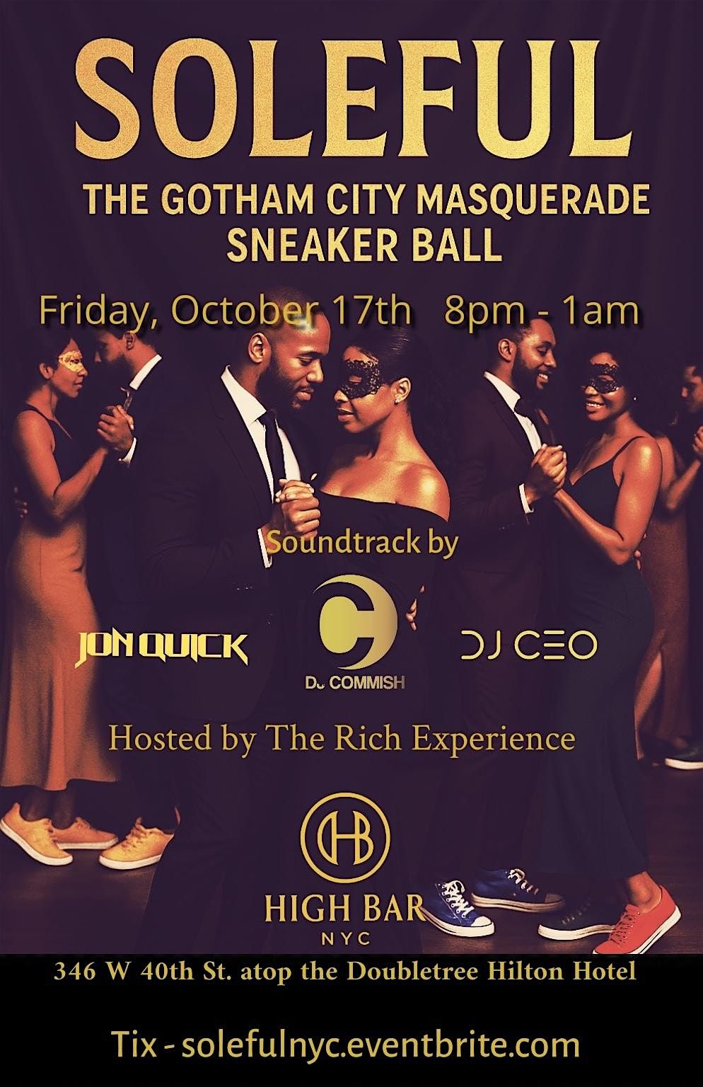 SOLEFUL: The Gotham City Masquerade Sneaker Ball