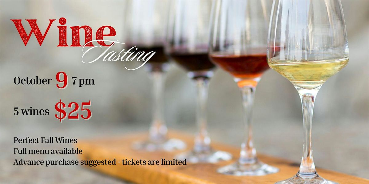 Nautilus Wine Tasting