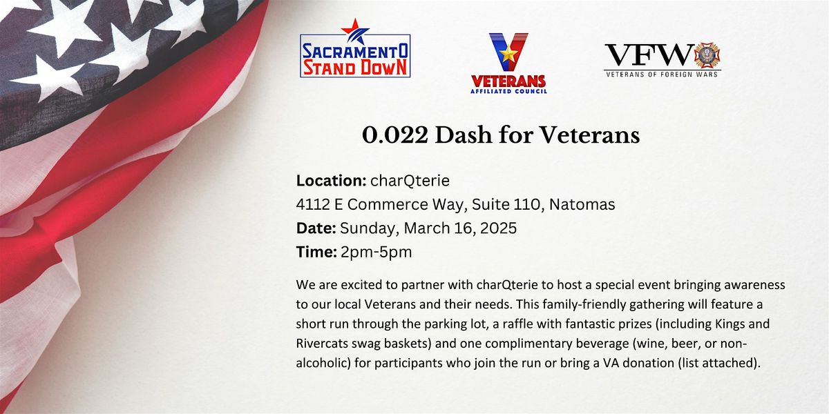 0.022 Dash for Veterans