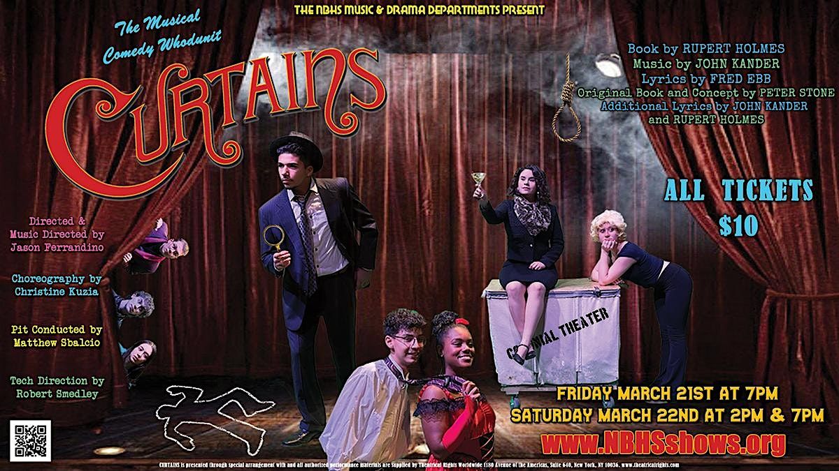 Curtains: the Musical Comedy Whodunit at NBHS