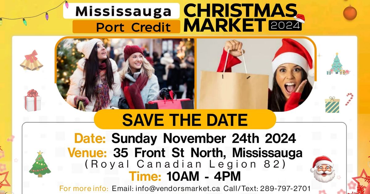 Mississauga(Port Credit)Christmas Market 