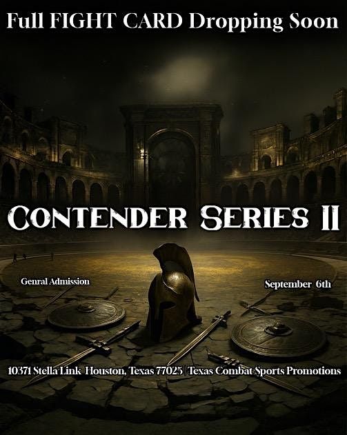 Counter Series II Presented by Texas Combat Sports