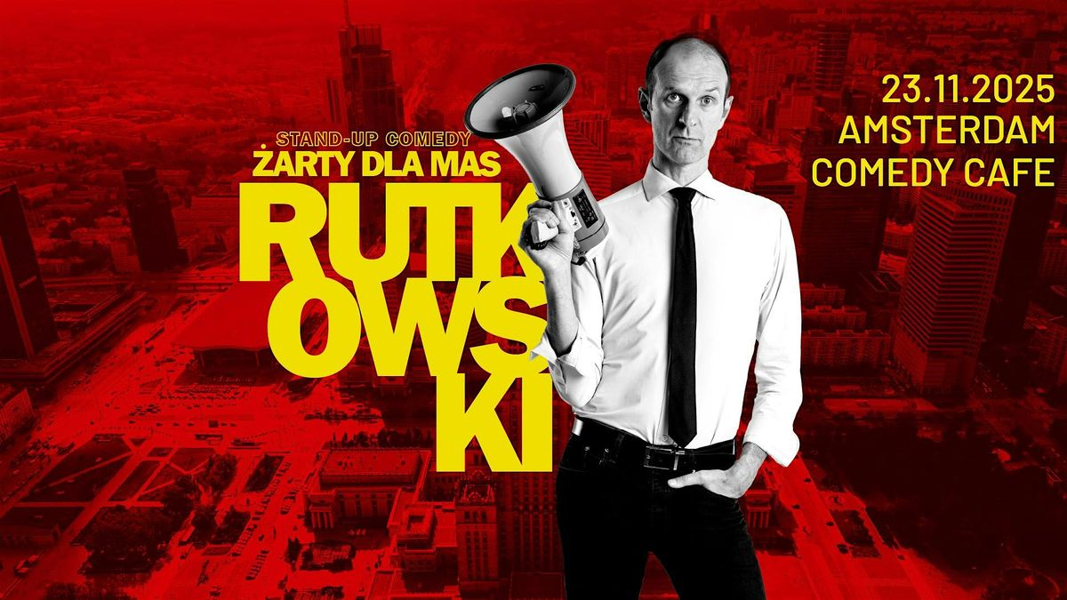 AMSTERDAM! Rafa\u0142 Rutkowski w programie \u201e\u017barty dla mas\u201d | Stand-Up