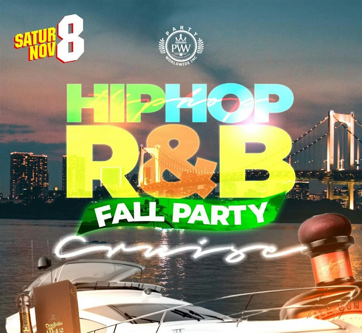 Saturday Hip Hop R&B Cruise NJ