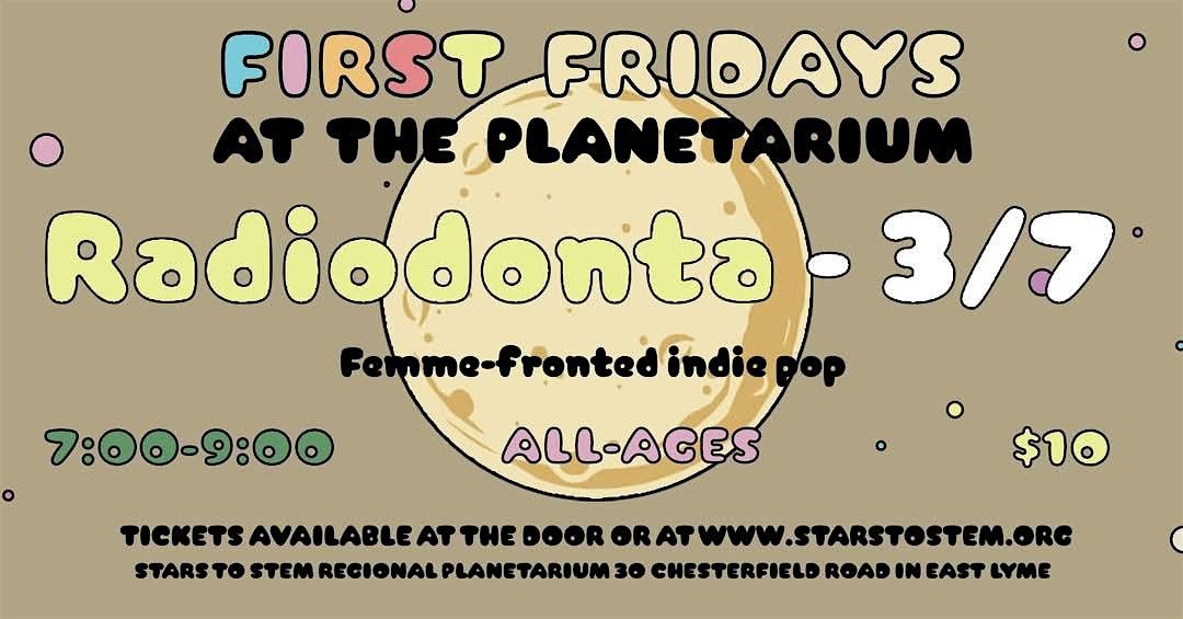 First Fridays at the Planetarium with Radiodonta