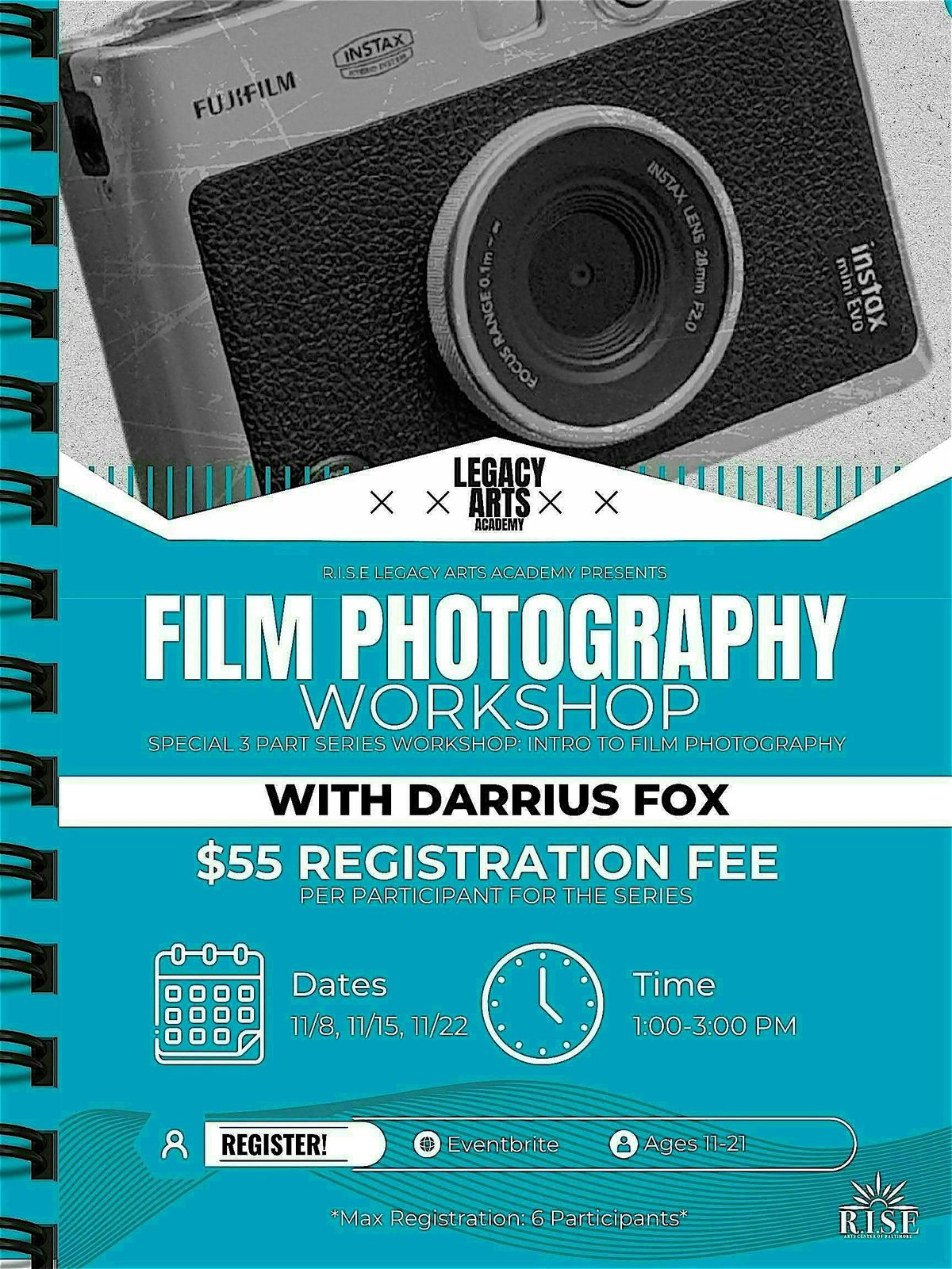 Intro to Film Photography Workshop  Series