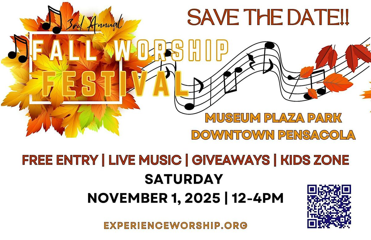 3rd Annual Fall Worship Festival