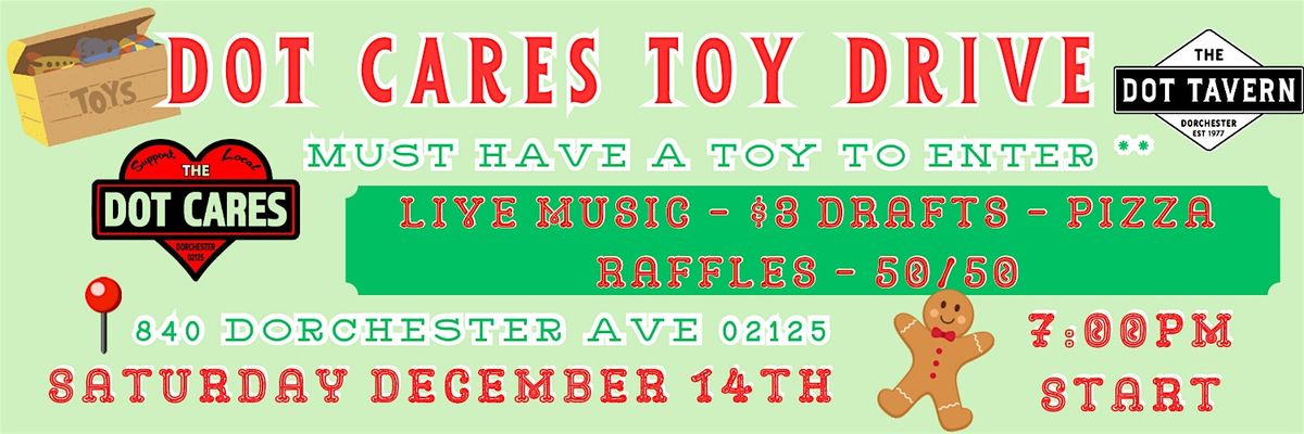 DOT TAVERN TOY DRIVE