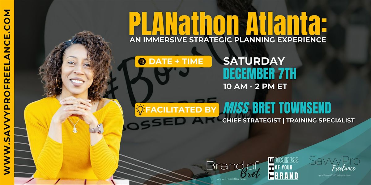 PLANathon Atlanta: An Immersive Strategic Planning Experience