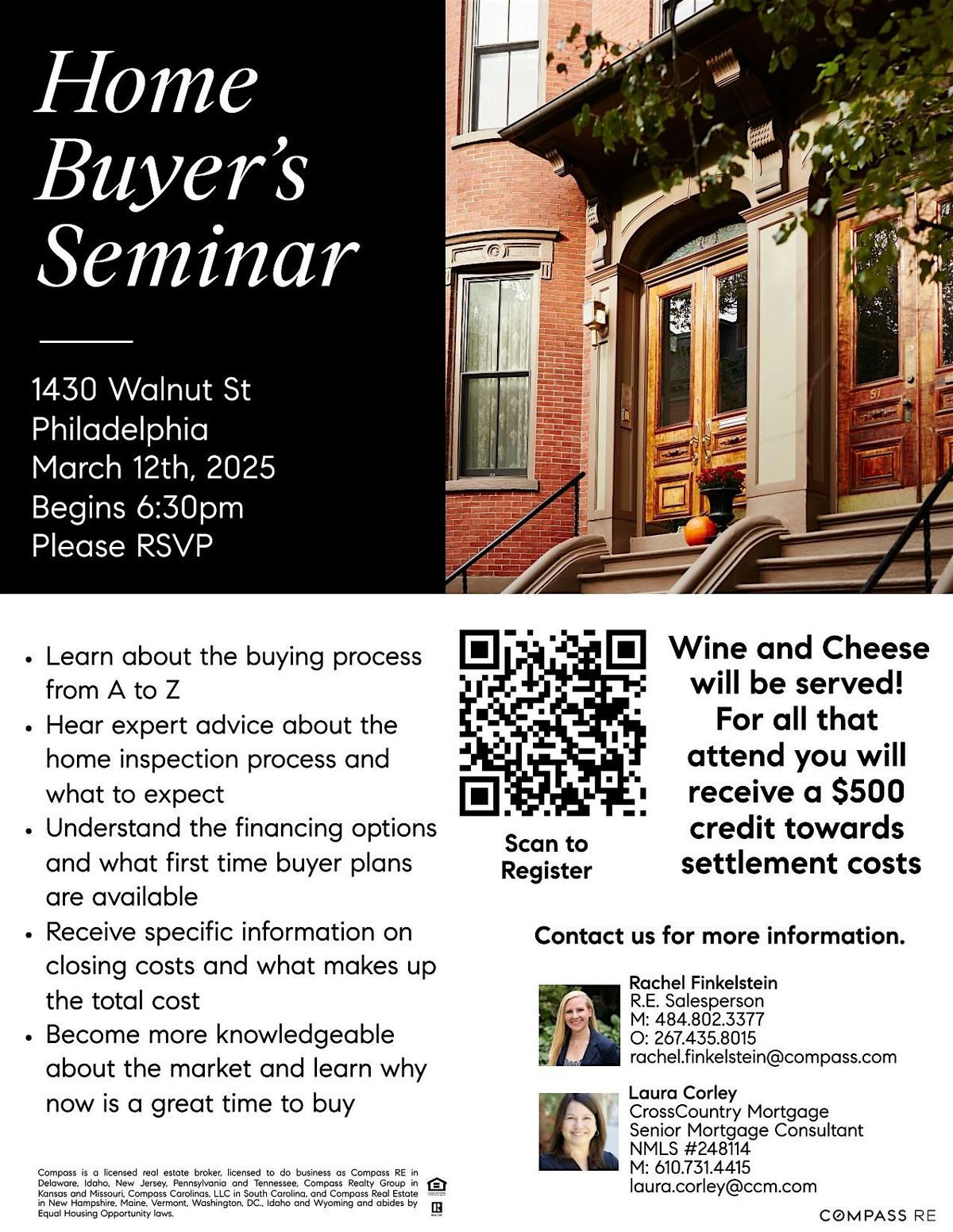 First Time Home Buyer's Seminar