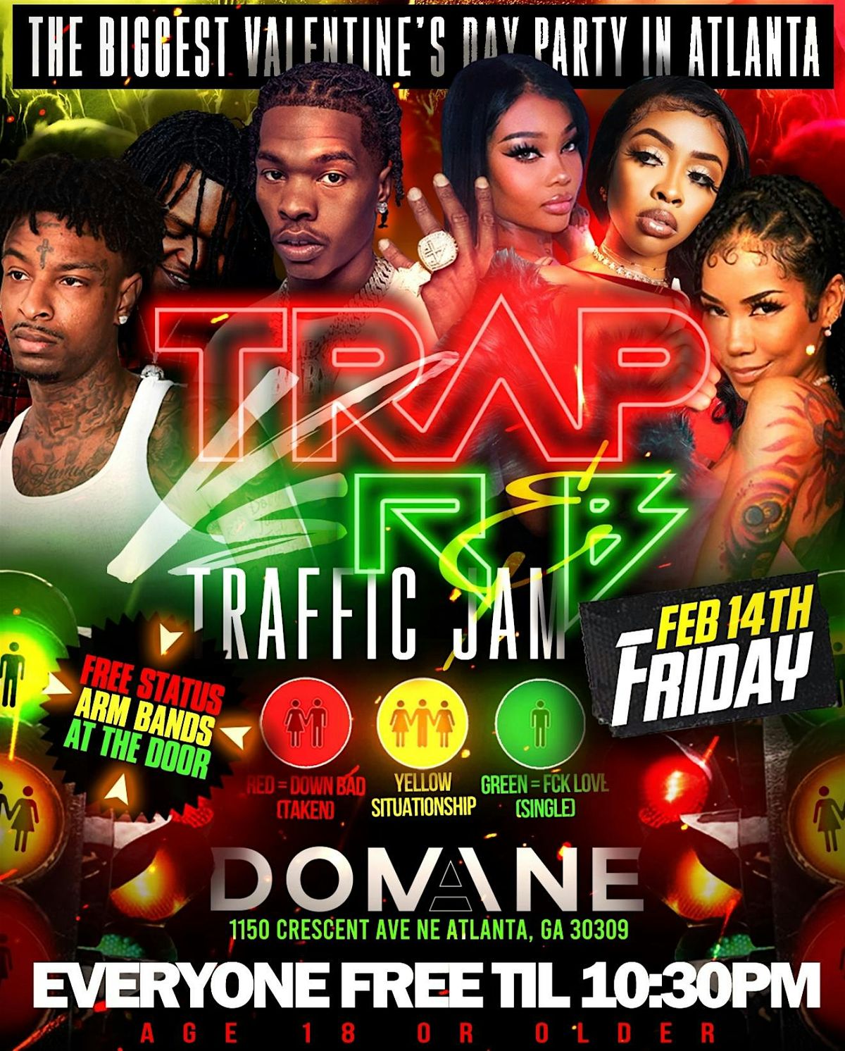 TRAP VS RNB : TRAFFIC JAM