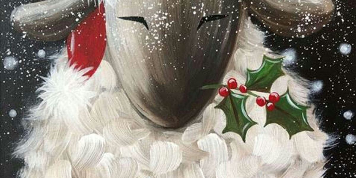 Holiday Lamb - Paint and Sip by Classpop!\u2122