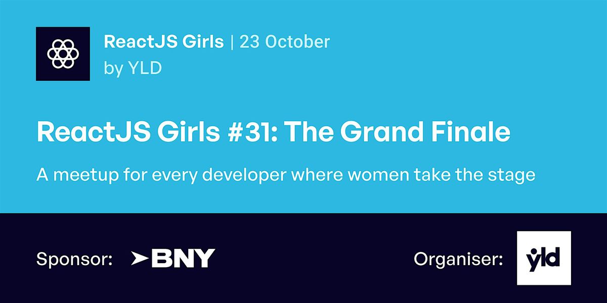 ReactJS Girls #31: The Grand Finale